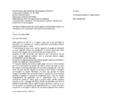 Anteprima di Risponde alla lett. del 25 agosto e raccomanda la salute. La richiesta dilibri è valida se firmata dal direttore della casa.