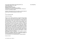 Anteprima di Riceve gradita la lett. del 24 ottobre e le notizie. Approva le scelte avvenute nel personale salesiano di Mato Grosso.