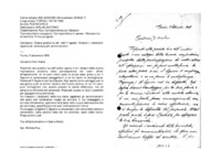 Anteprima di Riceve gradita la lett. dell'11 agosto. Ricevuti i rendiconti ispettoriali;attende quelli amministrativi.