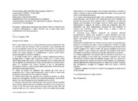 Anteprima di Osservazioni pervenute dai direttori delle tre colonie circa il governodell'ispettore. I debiti contratti con la casa madre sono considerevoli etali da preoccupare.