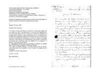Anteprima di Sottopone al giudizio del procuratore la lett. del Vescovo di Novara e sollecita l'intervento di qualche buon avvocato.