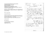 Anteprima di Richiesta d'udienza privata al Min. delle Finanze Ing. Pietro Carmine e al Presidente della Corte di Cassazione Conte Francesco Ghiglieri.