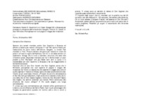 Anteprima di Mandi D. Quartino S. e il Coad. Gioiggi G.B. a Siracusa per prendere la direzione dell'orfanotrofio Gargallo. Informi D. Conelli A. che il Ministero Portoghese non vuol pagare il viaggio dei missionari.