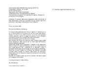 Anteprima di È contento delle buone disposizioni delle autorità per le case dell'Equatore. Anche se le proposte che gli vengono fatte sono convenienti, vada adagio nell'accettare nuove fondazioni.