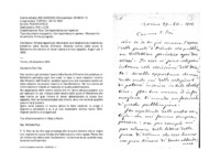 Anteprima di Ritiene opportuno che mandi una relazione da inserire sul bollettino delle Scuole d'Oriente. Attende notizie delle suore di Betlemme che temono di dover lasciare la loro cappella. Auguri per il 1906.