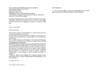 Anteprima di Ringrazia delle notizie su Smirne. Dispone che non si canti l'inno salesiano.Non dia il titolo definitivo al Dir. di Smirne ma rimanga interino. Unisce norme e disposizioni da seguire in casa per il Cap. Gen.