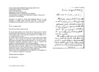 Anteprima di Ha gradito le notizie della splendida festa di S. Luigi Gonzaga; si rallegra delle numerose comunioni e della solenne processione alla quale preseparte un imponente numero di giovani.