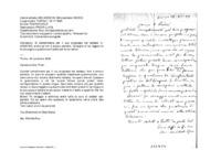 Anteprima di Si complimenta per il suo progresso nel tedesco (v. A4530133) e scopre delle inesattezze grammaticali; gli consiglia di far leggere la brutta copia aqualche confratello per le correzioni.