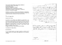 Anteprima di Ha ricevuto la relazione sulle sofferenze di Contratacion, che sarà pubblicata nel BS; è contento che il personale di S. Martin sia rimasto al suo posto; domanda come fargli avere le offerte.