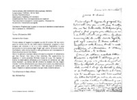 Anteprima di Pregherà per la pace; lo incarica di decidere la destinazione dei tre salesiani (v. A4530207).