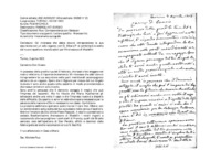 Anteprima di Gli rincresce che abbia dovuto intraprendere la sua escursione con un solo ragazzo; con D. Albera P. si combinerà la scelta del nuovo ispettore; mandasaluti per l'Arcivescovo di Medellin.