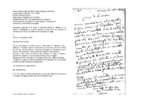 Anteprima di Scriverà a D. Aime A. affinché mandi D. Garbari A. in Italia; D. RabagliatiS. è stato mandato a New York; ha ricevuto la conferenza in favore dei lebbrosi ed il progetto di legge.