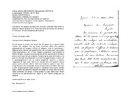 Anteprima di Si rallegra del fatto che sia stato incaricato dell'ufficio di Vescovo; Madre Brigida lo ha informato sulla situazione col Governo; D. Variara L. ètutto consacrato all'oratorio.