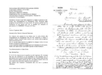 Anteprima di Fà recapitare lui stesso in persona la lett. diretta alla Congregazione di Propaganda Fide. Le preghiere saranno di molto aiuto. Si lamenta perché nonha mantenuto la sua parola (V. A4530342 - P.S. aut. di D. Rua.)