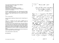 Anteprima di Ringrazia per gli auguri, per il Gato Montes Felis, Federal, Urraca. Spiega scherzosamente che ritardò a rispondergli perché temeva che il gattoavesse mangiato tutti, ma fu fermato nel museo di Valsalice.