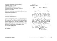 Anteprima di È in pena per la salute del direttore. Raccomanda alla Vergine tutti i confratelli. (Nella lett. c'è un altro saluto scritto per un altra persona; sembra di Josè Vespignani.)