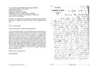 Anteprima di È contento del suo proposito di scrivergli settimanalmente sullo stato disalute di D. Bourlot S. In casa le cose vaano bene in armonia. Incoraggiatutti: Gesù è il paradiso dell'anima.