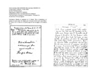 Anteprima di Manda un pensiero di D. Bosco: Dio ci benedica e ci scampi da ogni male.Saluta D. Bourlot S. e raccomanda di aiutarlo. Si rallegra del molto catechismo che si fà. Dice di continuar l'opera in corde uno.