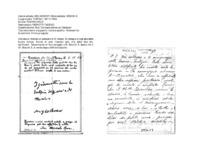 Anteprima di Manda un pensiero di D. Bosco. Ha avuto solo la prima lett. certificata. Raccomanda di fare coraggio a D. Bourlot S. Spera che il Ch. Bianchi E. si renda degno dell'ordinazione.