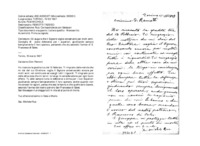 Anteprima di Gli augura che il Signore voglia conservarlo per molti anni. Consiglia diavere deferenza per i superiori, giudicando sempre benignamente il loro operare, pensando che sia secondo l'avviso di S. F.co di Sales.