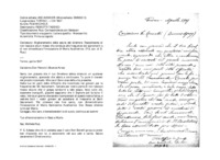 Anteprima di Miglioramento della salute del direttore. Raccomanda di non lasciare alcun messo che conduca alla frequenza dei sacramenti e di non dimenticare l'invocazione di Maria Ausiliatrice. (P.S. aut. di D. Rua.)