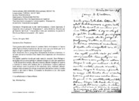 Anteprima di Ringrazia per la lett. dell'Arcivescovo. È d'accordo che si ponga D. Molpeceres F. come direttore. L'eucaristia è cibo per sostenerci, la parola di Dio è luce, Maria è la bussola. (All. copia.)