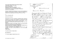 Anteprima di Perdona la sua mancanza di non aver ancora presentato la relazione sulle case della sua Ispettoria. Risponda al Vescovo di La Rochelle che non possono aprire nuove case. (P.S. aut. di D. Rua.)