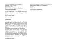 Anteprima di Risponde alla lett. del 16.05 riguardante l'eredità Ciurletti di Trento. Dàuna interpretazione del significato dell'Oratorio Sales. e spiega il modocon cui si arriva ad aprire un collegio sales.