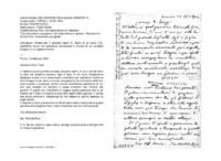 Anteprima di Chiede per il giovane Isarni G., figlio di un buon C.S., ospitalità, lavoroed assistenza amichevole e morale di cui avrebbe bisogno in un paese straniero.
