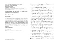 Anteprima di Ringrazia degli auguri natalizi e dà consigli spirituali. Allega qualche ricordo delle feste natalizie.