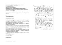 Anteprima di Conferma di aver letto la sua lett. Si compiace del suo desiderio di farsi santa. La incoraggia a mantenere buoni rapporti con il Prevosto.
