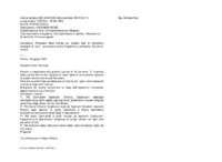 Anteprima di Ringrazia delle notizie sui sussidi dati al Noviziato; consiglia di farviconcorrere anche l'Ispettoria Lombarda. Dà alcuni ricordi.