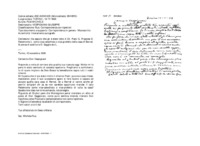 Anteprima di Ha saputo che gli è stato tolto il Ch. Piani G. Propone D. Pedemonte L. come vicecatechista o viceprefetto della casa di Bernal. Si pensa di sostituire D. Saggiorato L.