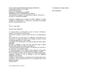 Anteprima di Ringrazia per le notizie su Mons. Fagnano G. Faccia coraggio a D. De Dompieri A. Il Coad. Ala L. sarà libero di andarsene se non si emenderà dal suo vizio.