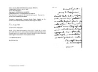 Anteprima di Raccomanda il giovane Barelli Carlo, fratello del Ch. Vincenzo, che desidera essere accettato come tipografo esterno.
