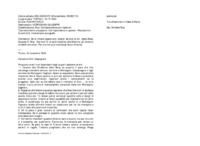 Anteprima di Se lo ritiene opportuno, mandi altrove la dir. della Boca. Quando D. Mac Dermott G. si sarà installato alle Malvine, gli daranno le debiti istruzioni. Per ora non può mandargli alcun chierico.