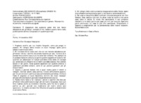 Anteprima di È dispiaciuto che qualcuno pensi che non fanno abbastanza per gl'italiani; consiglia di far risaltare quanto fanno nella pubblicazione del loro Congresso e in qualche giornale.