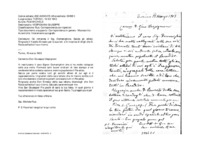 Anteprima di Gli rimanda il Sig. Domenighino. Saluta gli allievi. Ringrazia il fratello Ernesto per la sua lett. e lo incarica di dirgli che D. Rocca sollecita il suo ritorno.