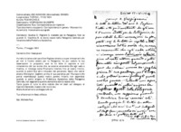 Anteprima di Giudica D. Pagliere S. inadatto per la Patagonia. Non sa quando D. VacchinaB. si dovrà recare nella Patagonia Centrale per l'erezione della PrefetturaApostolica.