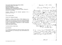Anteprima di Sollecita l'invio dei rendiconti ispettoriali. (P.S. e correzioni aut. diD. Rua.)