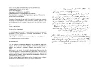 Anteprima di Risponde alle lett. del 1.3 e del 21.1: avvertiti gli Ispettori d'Italia dinon ammettere in casa l'individuo indicato; approva i vari cambi del personale e i necessari licenziamenti; istruzioni per i novizi.