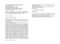 Anteprima di Chiede di cercare il libretto bancario appartenente a D. Savio A., mandato tempo prima a D. Cassini V., per dare la risposta della banca fallita al fratello Francesco in lite per L. 10.000.