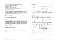 Anteprima di Ringrazia delle notizie dategli nella lett. del 13.3 e lo autorizza a porgere le congratulazioni a suo nome alla moglie del Presidente della Repubblica, insigne benefattrice.