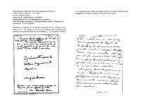 Anteprima di Risponde su un biglietto stampato con un pensiero di D. Bosco. In P.S. siscusa di non essere stato in casa quando venne la raccomandata Sig.ra De Belloca L.: la ricevette D. Rinaldi F.