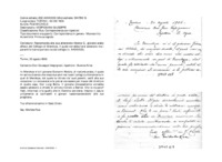 Anteprima di Raccomanda alla sua attenzione Abdola S., giovane arabo allievo del Collegio di Mendoza, il quale vorrebbe farsi salesiano ma i parenti lo hannoportato via dal collegio (v. A4540533).