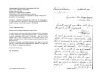 Anteprima di Trasmette la domanda della madre del Ch. Impeduglia V. la quale insiste cheil figlio torni a casa per aiutarla nelle strettezze in cui si trova dopola morte del consorte (v. A4540538).