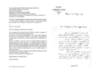 Anteprima di Raccomandazione chiesta dalla madre del giovane Pignetti L., che si reca inAmerica in cerca di lavoro. Il prozio del giovane, Mons. Galletti, nellamattia di D. Bosco offrì la propria vita.