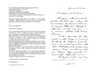 Anteprima di Ringrazia della lett. del 17.4 e delle L. 771,70; chiede di ringraziare igenerosi oblatori. Si scusa di non poter mandare nuovo personale. Lascia libera decisione riguardo al Ch. Ostrowski E.