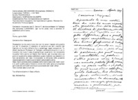 Anteprima di Ha parlato con D. Cerruti F. dei due professori di Teologia che domanda (v.A4540561); egli ne ha preso nota e cercherà di soddisfarlo entro l'anno.