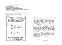 Anteprima di Invia un pensiero di D. Bosco. Lo consola la sua buona volontà a farsi degno figlio di D. Bosco; consiglia d'intendersi con l'ispettore. (Testo spagnolo)